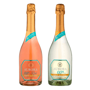 Kit 2 Garrafas Espumante Sem Álcool Aurora, Rosé e Branco